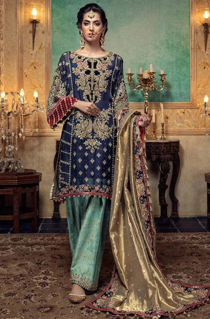 Maria b chiffon suit mehsori LF 0952