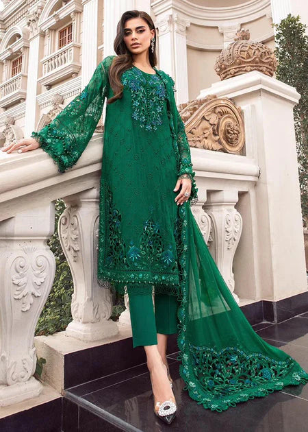 Maria B Green Formal Chiffon LF0947