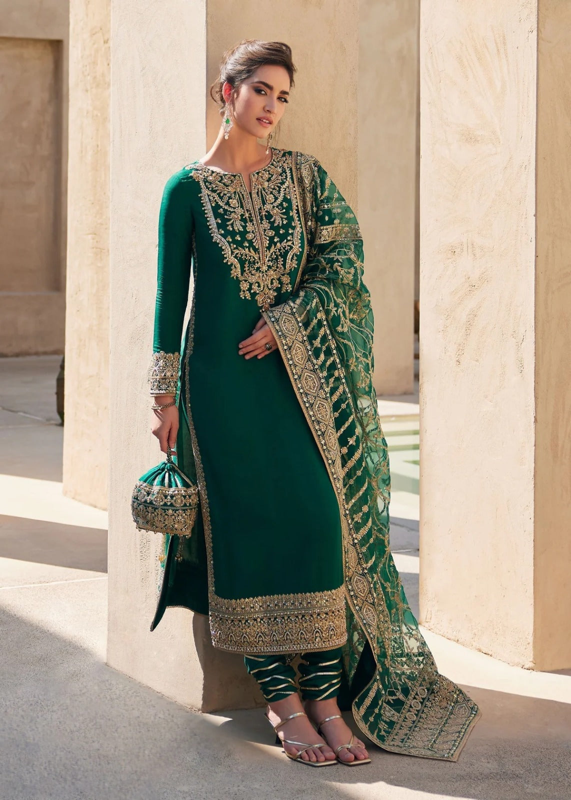 Zyra By Kanwal Malik Wedding dress Raw Silk