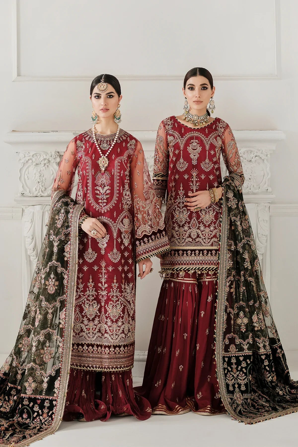 Baroque Maroon Formal  collection LF0992