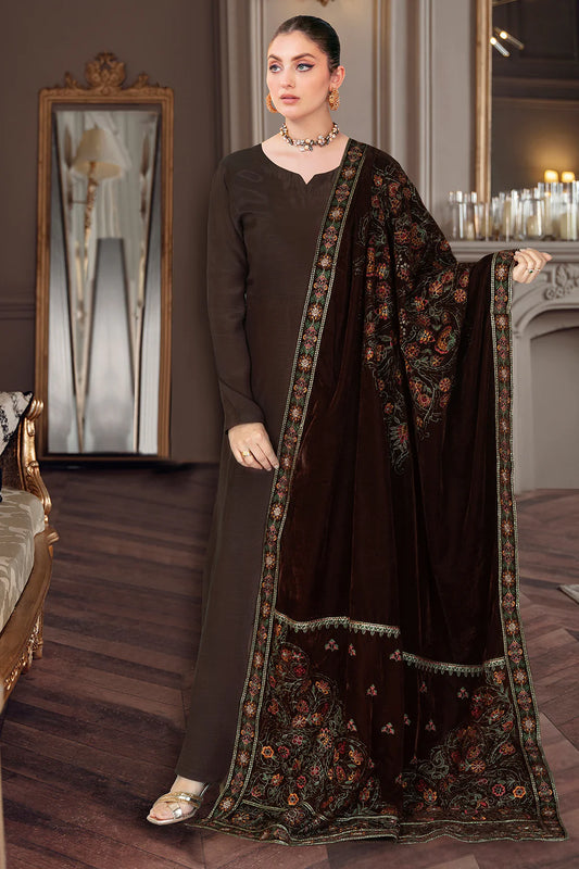 Shawl With Raw Silk Suit 0911