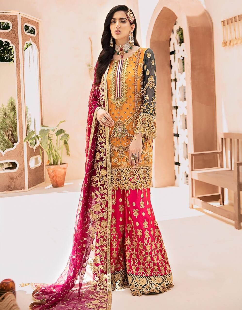 Yellow Wedding Collection Chiffon